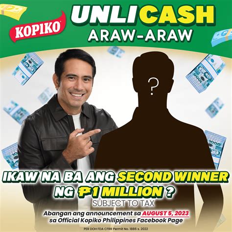 kopiko philippines raffle promo 2023|Sali na sa Kopiko Unlicash Araw.